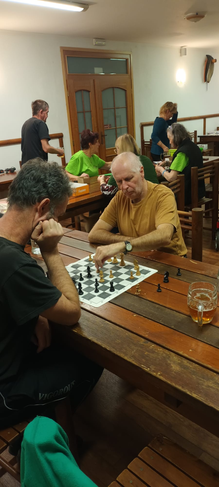 šachy  Luďa+Miloš