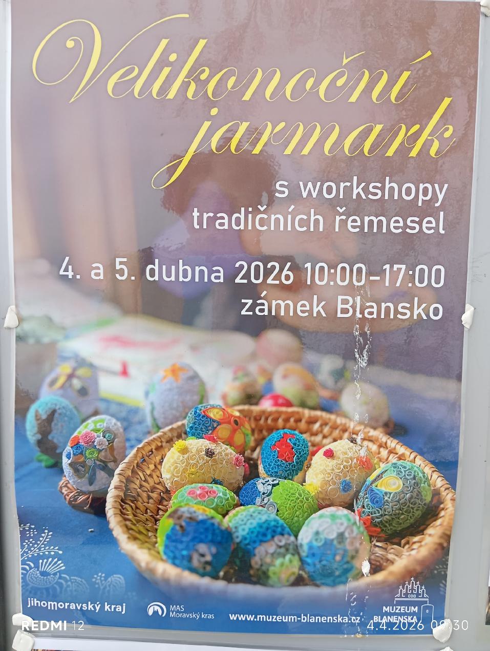 Velikonoční jarmark Blansko