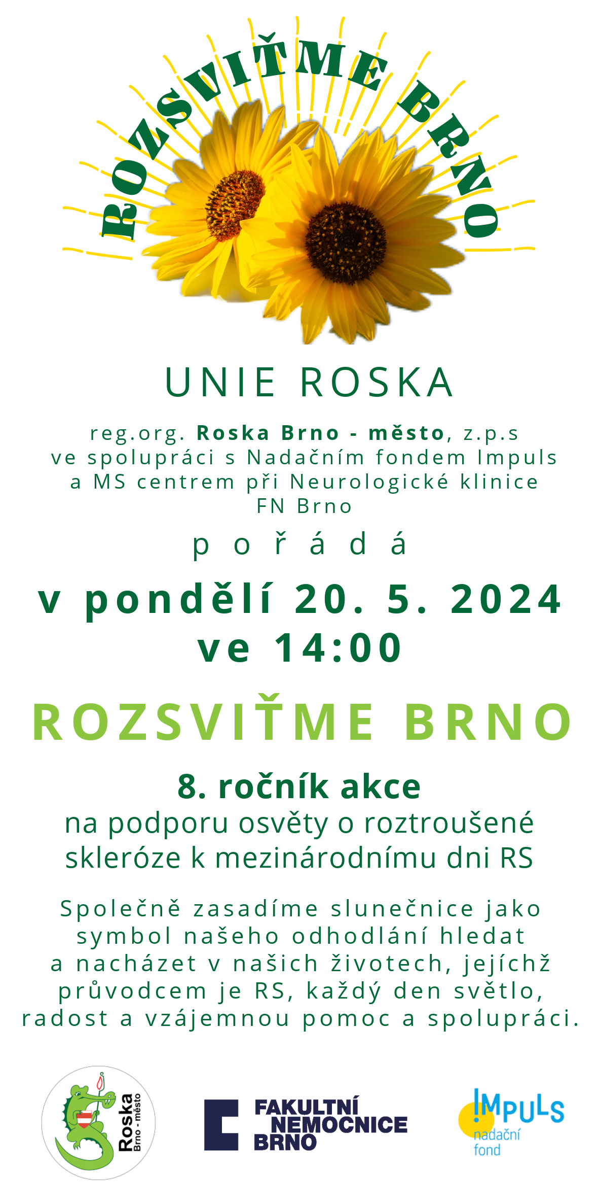 Slunečnice Rozsvitme Brno (3)
