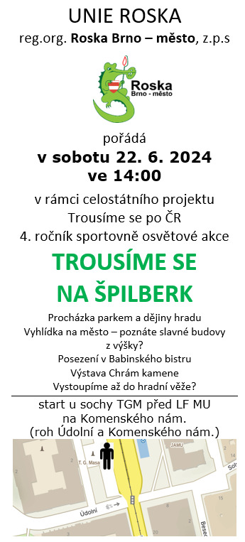 Trousíme se na Špilberk 2024