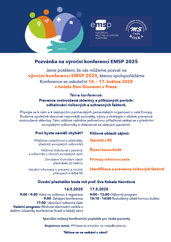 Pozvánka konference EMSP